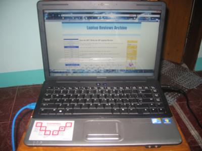 HP Compaq Presario CQ40-606TU screen